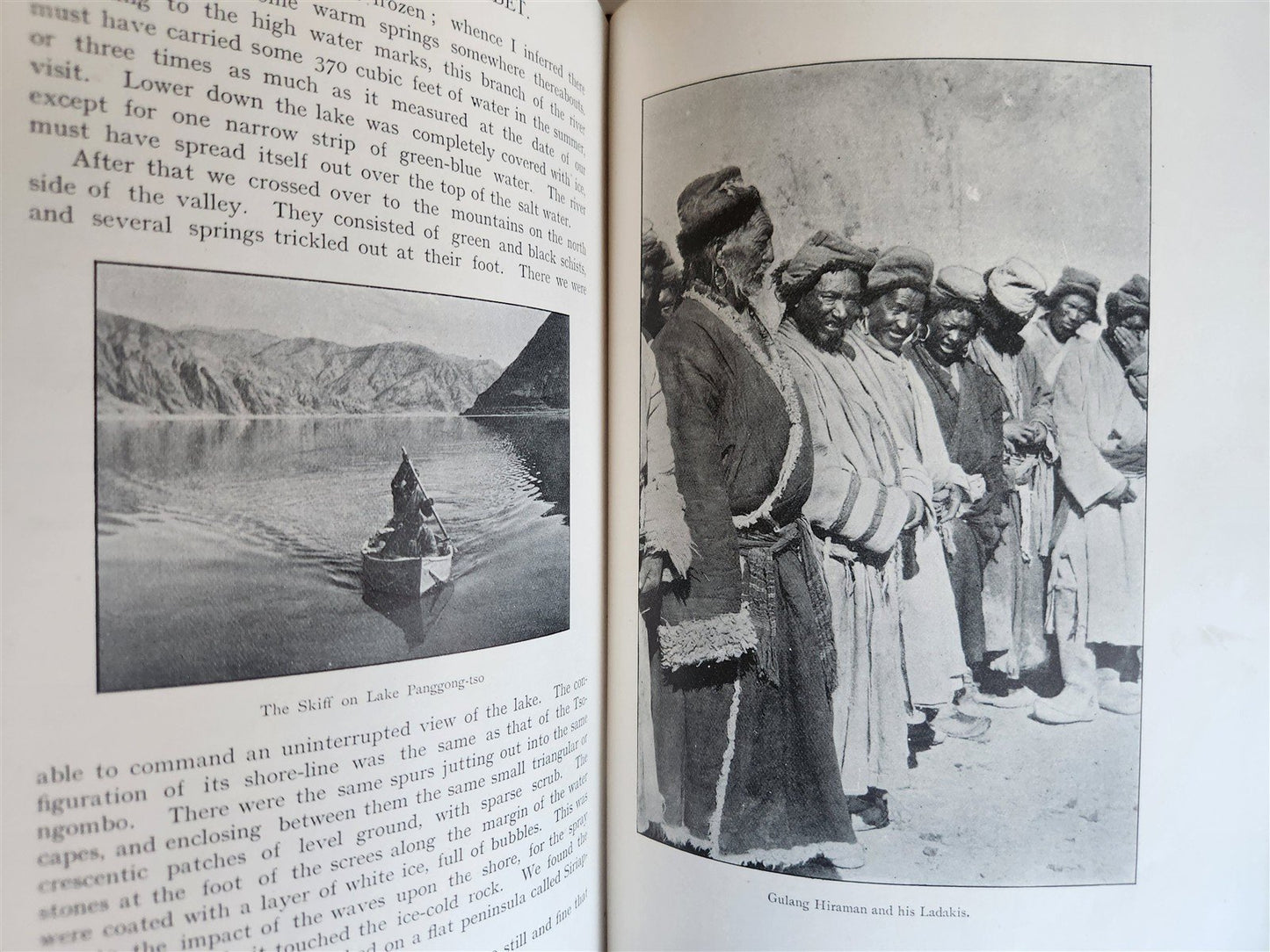 1903 CENTRAL ASIA & TIBET by SVEN HEDIN 2 VOLS antique ILLUSTRATED