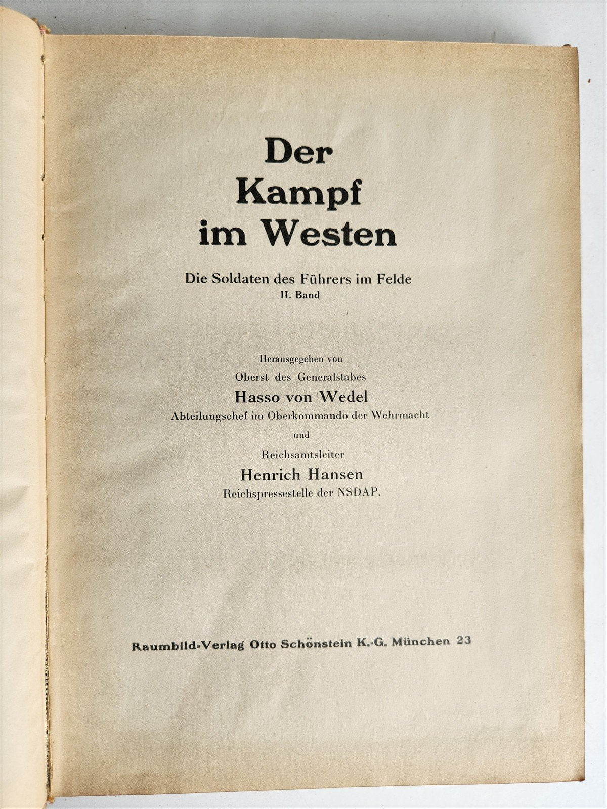 1940 GERMAN WWII PHOTOBOOK antique w/ 100 STEREOPHOTOS & VIEWER