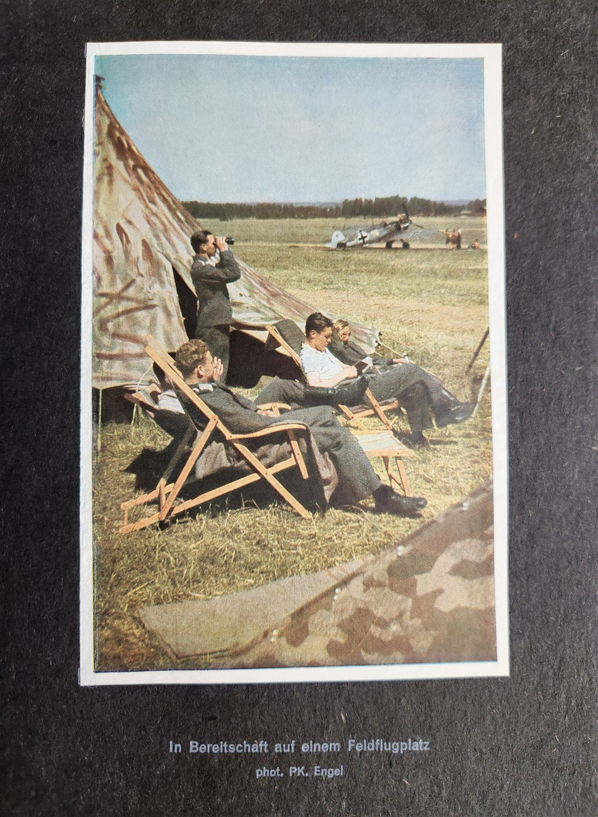 1940 GERMAN WWII PHOTOBOOK antique w/ 100 STEREOPHOTOS & VIEWER