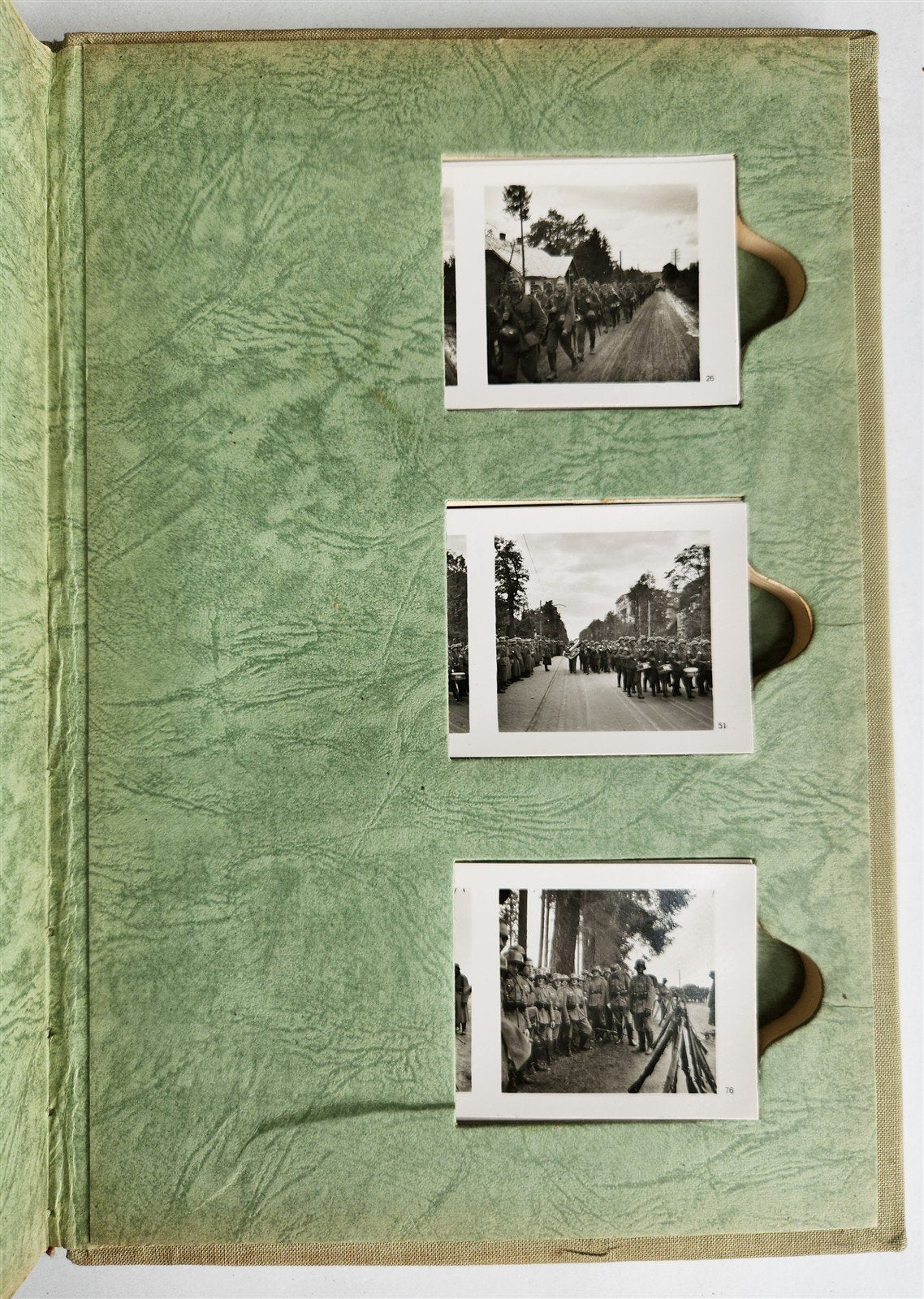 1940 GERMAN WWII PHOTOBOOK antique w/ 100 STEREOPHOTOS & VIEWER