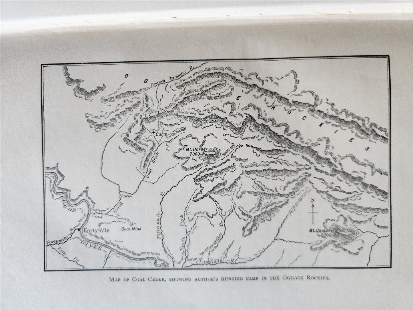 1919 THE WILDERNESS OF THE UPPER YUKON by C.Sheldon ILLUSTRATED antique