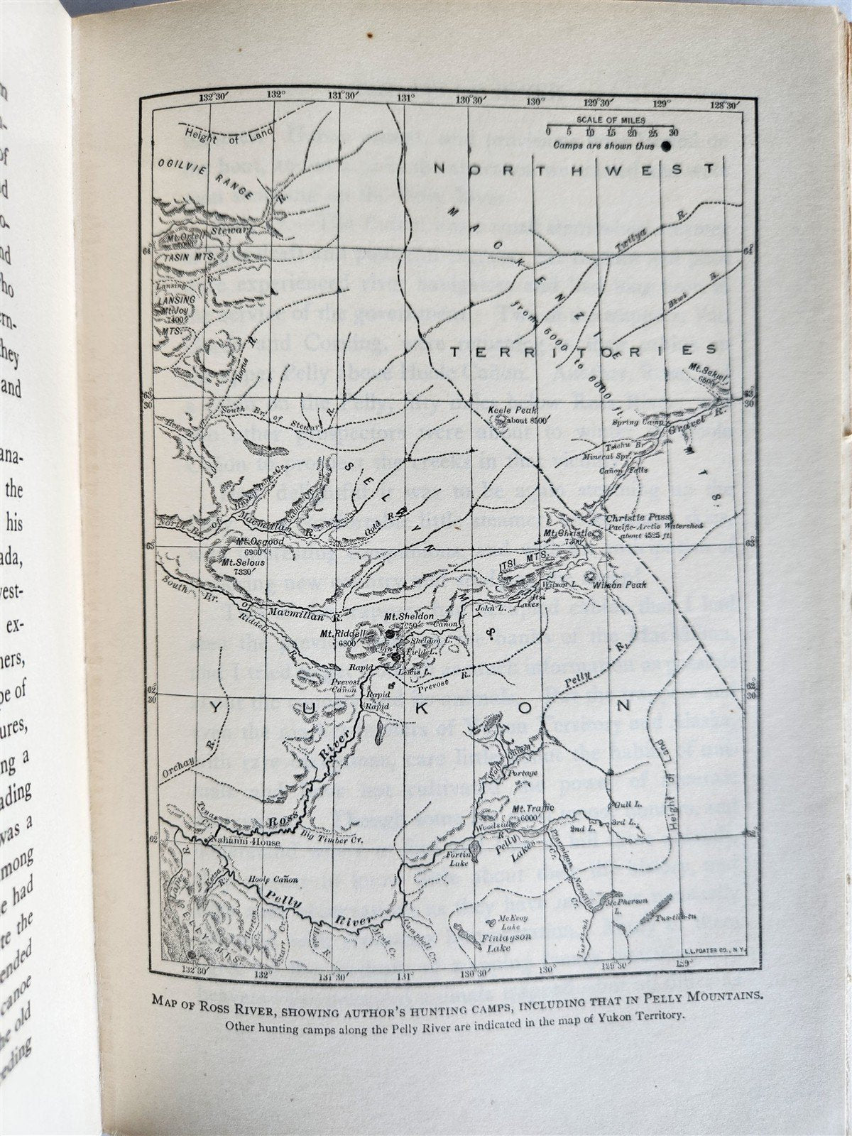 1919 THE WILDERNESS OF THE UPPER YUKON by C.Sheldon ILLUSTRATED antique