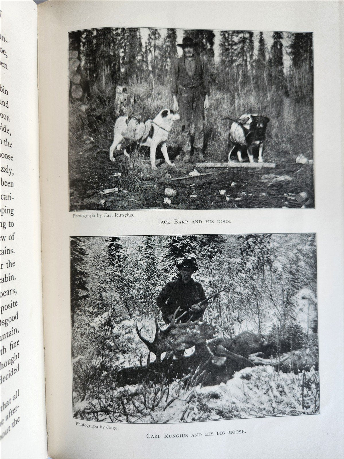 1919 THE WILDERNESS OF THE UPPER YUKON by C.Sheldon ILLUSTRATED antique