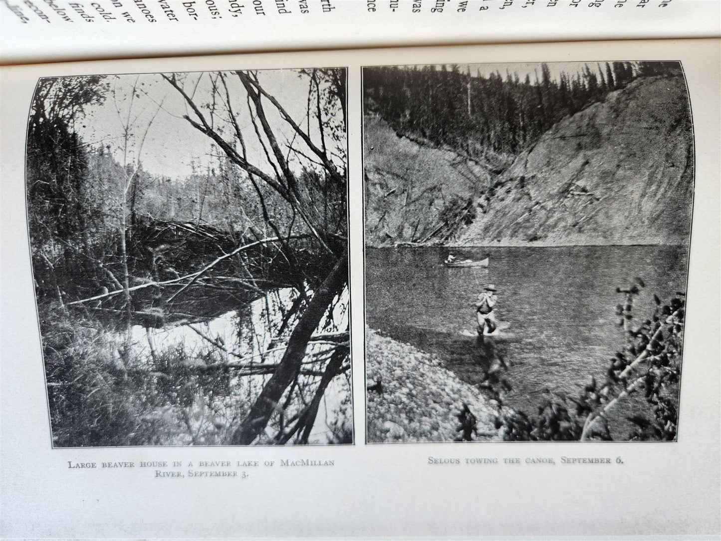 1919 THE WILDERNESS OF THE UPPER YUKON by C.Sheldon ILLUSTRATED antique
