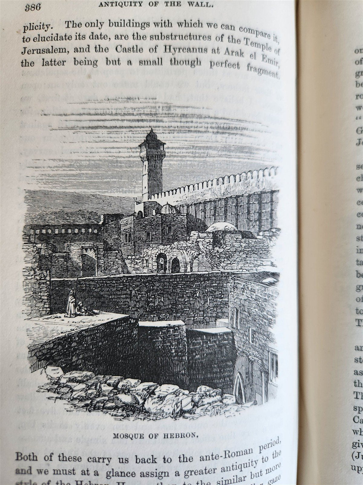 1876 THE LAND OF ISRAEL JOURNAL OF TRAVELS in PALESTINE ILLUSTRATED antique