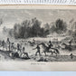 1876 THE LAND OF ISRAEL JOURNAL OF TRAVELS in PALESTINE ILLUSTRATED antique