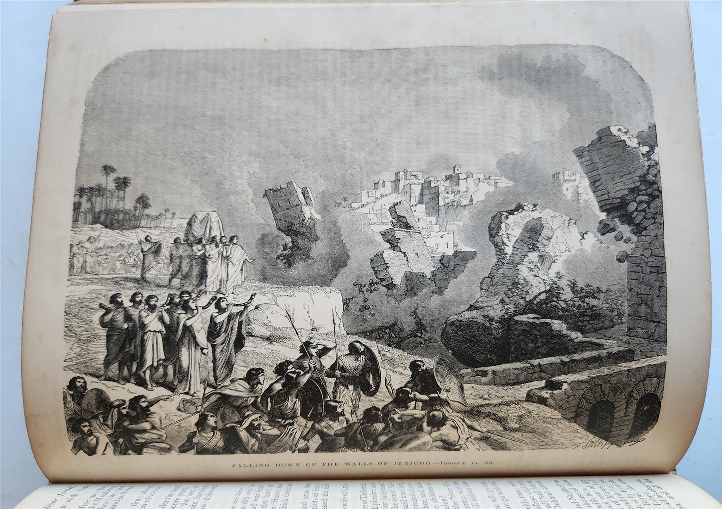 1875 BIBLE in ENGLISH ANTIQUE VICTORIAN MASSIVE FOLIO GUSTAVE DORE ILLUSTRATED