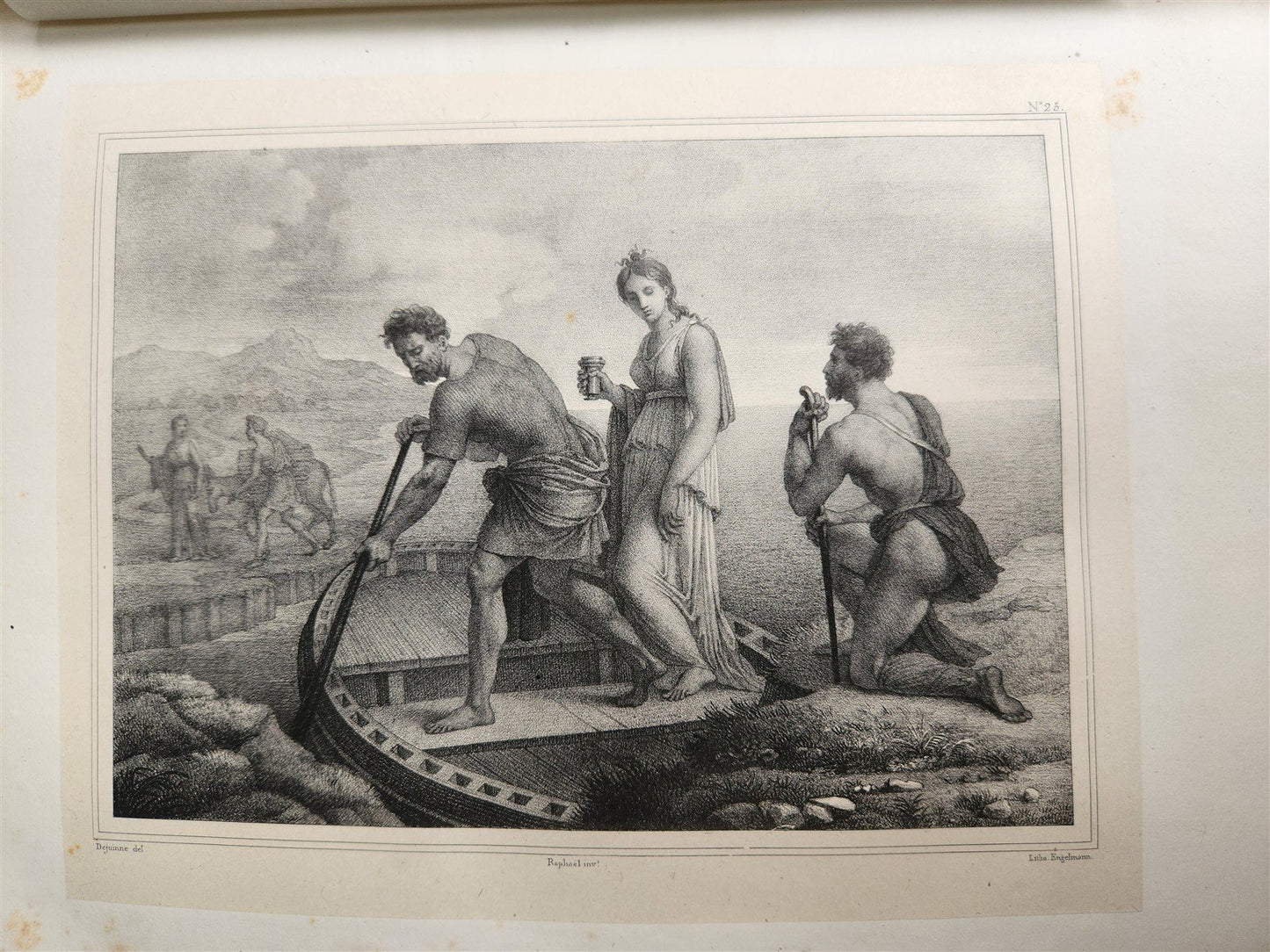 1825 Les Amours de Psyche et de Cupidon ILLUSTRATED w/29 ENGRAVINGS antique