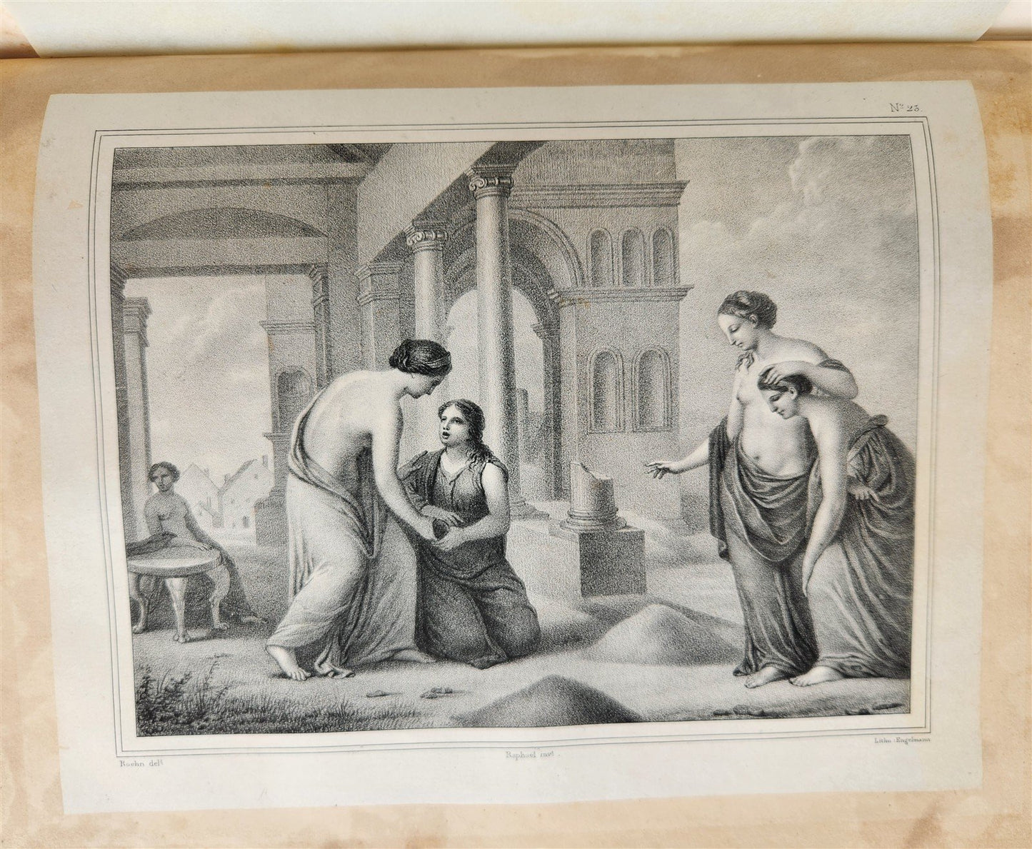 1825 Les Amours de Psyche et de Cupidon ILLUSTRATED w/29 ENGRAVINGS antique