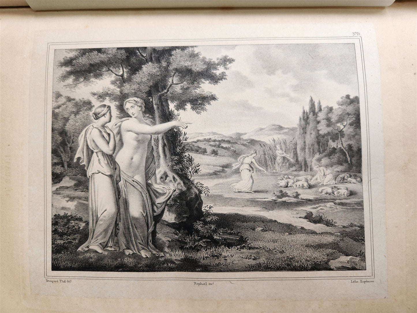 1825 Les Amours de Psyche et de Cupidon ILLUSTRATED w/29 ENGRAVINGS antique