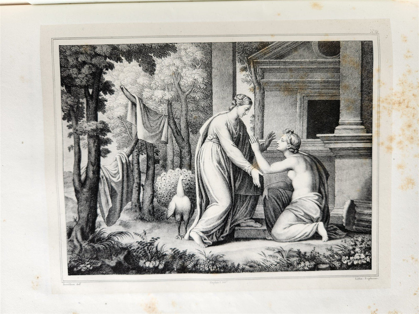 1825 Les Amours de Psyche et de Cupidon ILLUSTRATED w/29 ENGRAVINGS antique