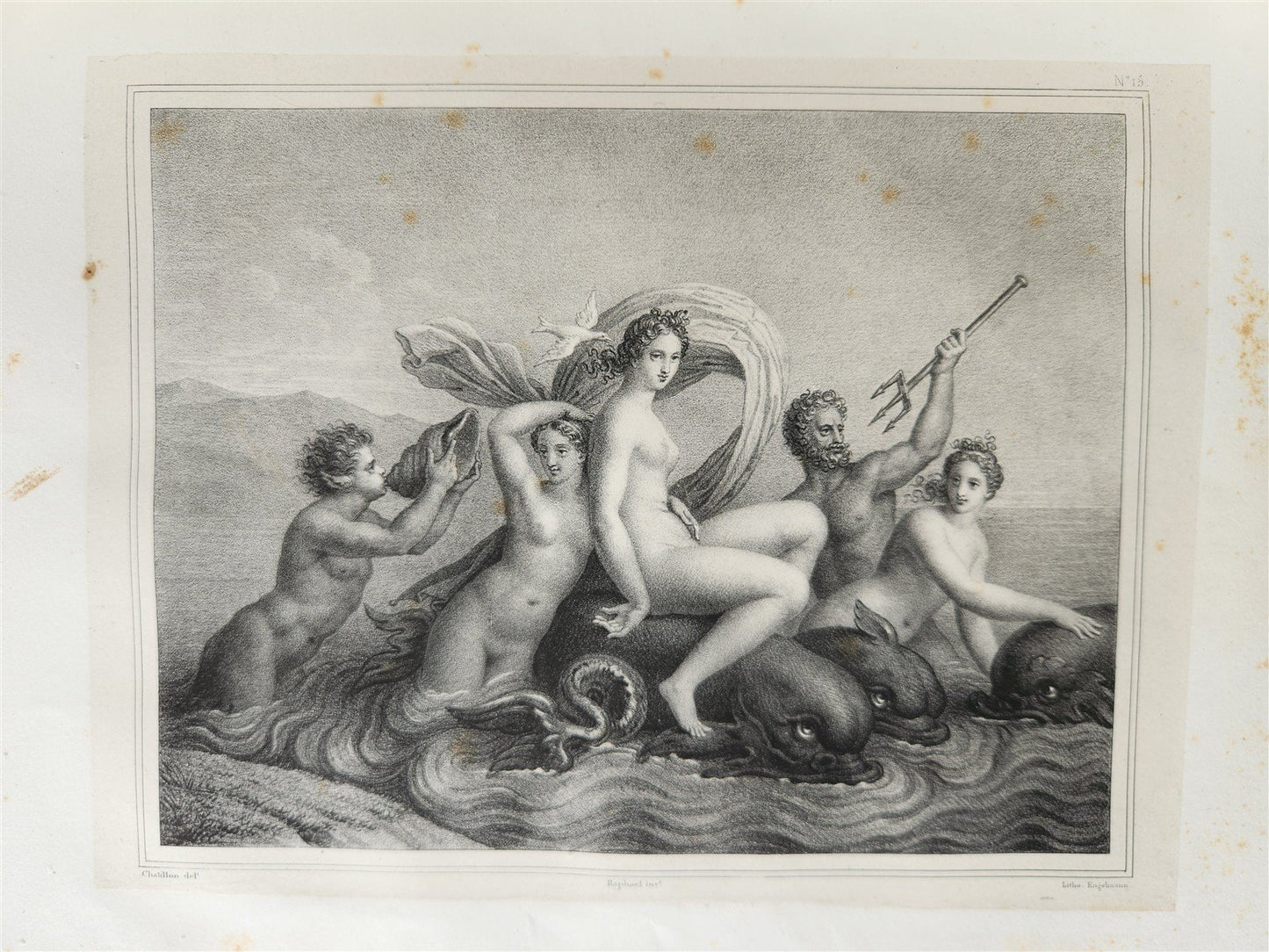 1825 Les Amours de Psyche et de Cupidon ILLUSTRATED w/29 ENGRAVINGS antique