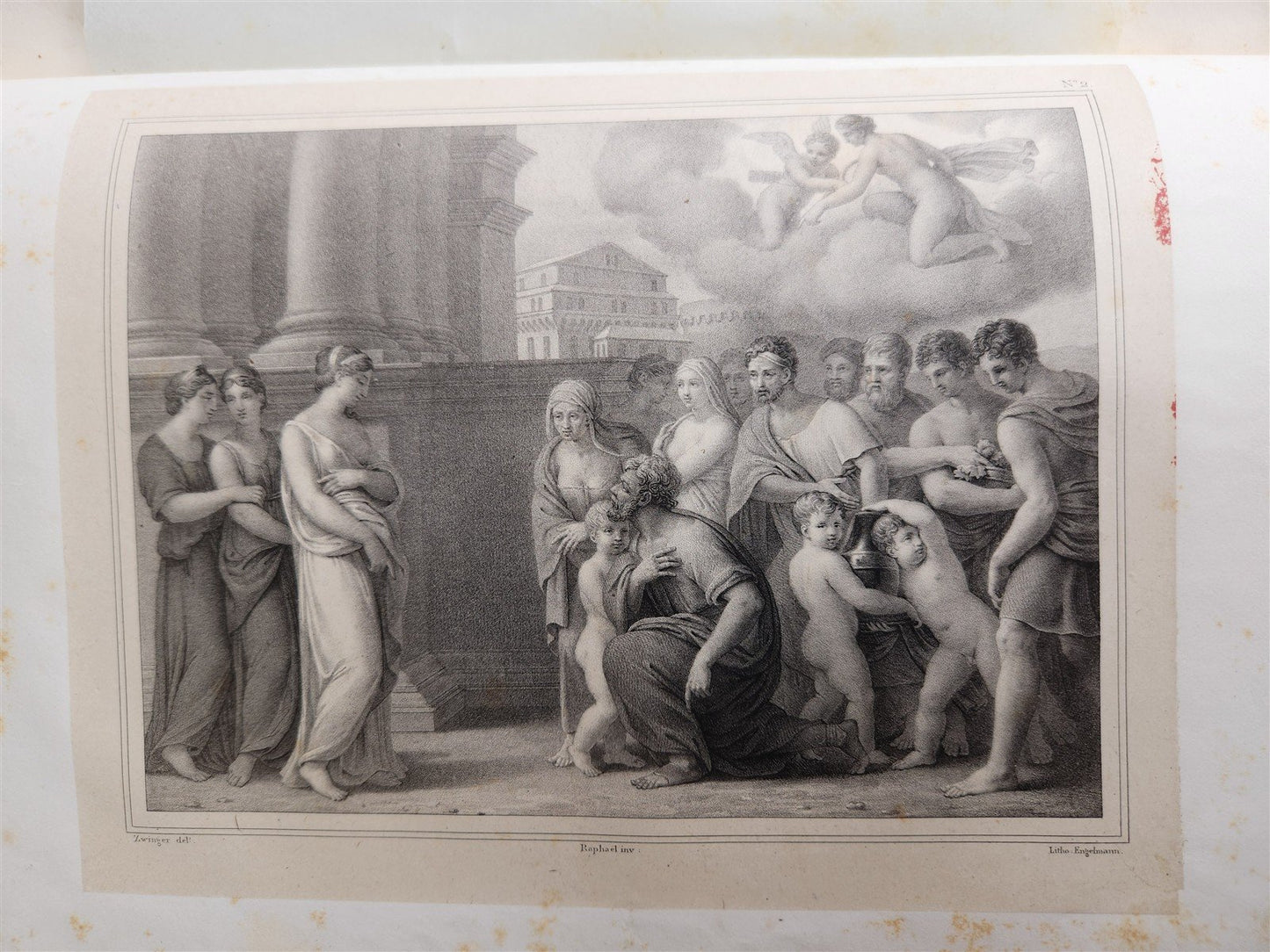 1825 Les Amours de Psyche et de Cupidon ILLUSTRATED w/29 ENGRAVINGS antique