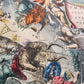 VINTAGE CELESTIAL MAP by CELLARIUS w/ ZODIAC SIGNS of SOUTHERN HEMISPHERE