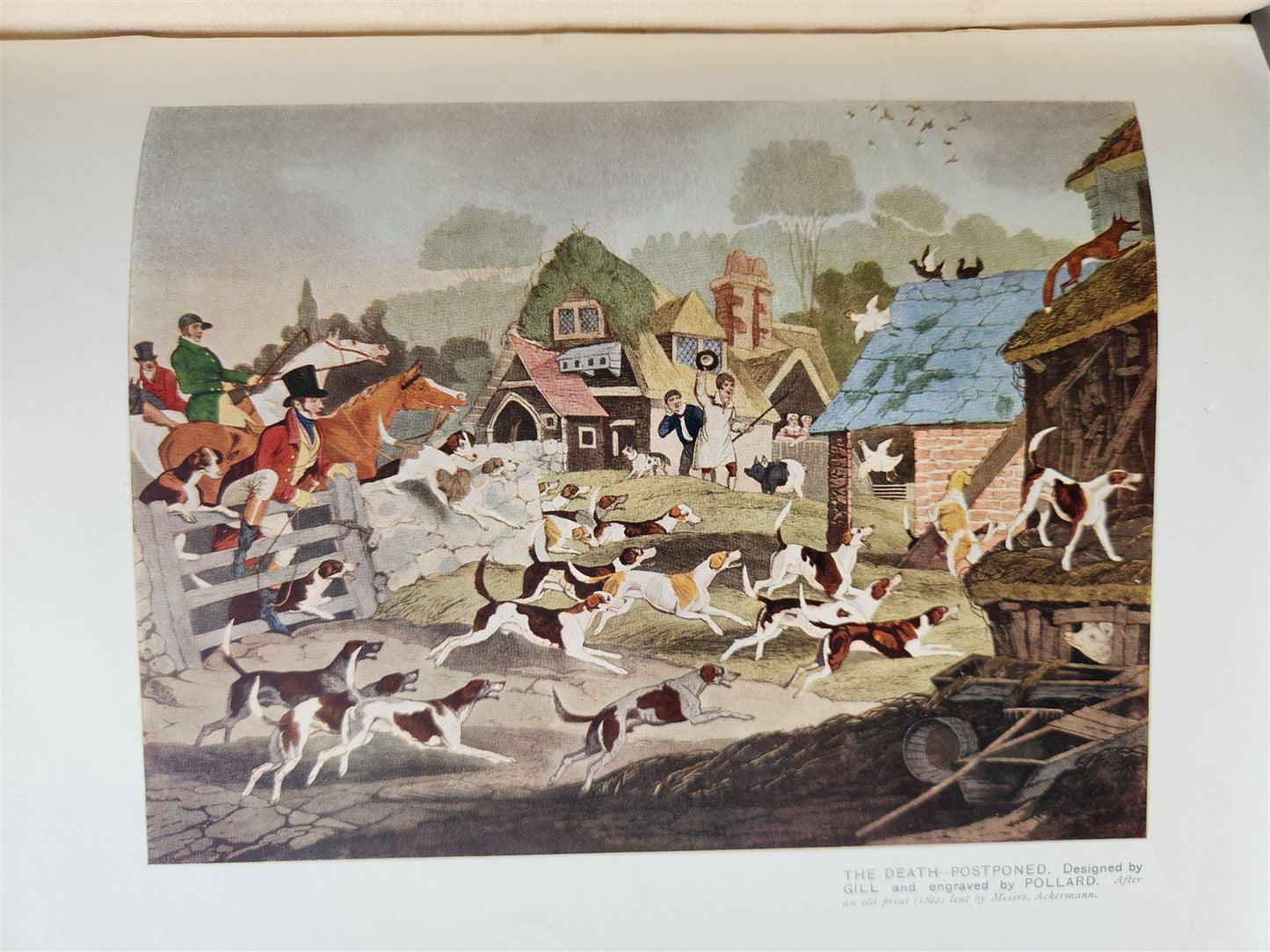 1922 BRITISH SPORTING ARTISTS antique ILLUSTRATED