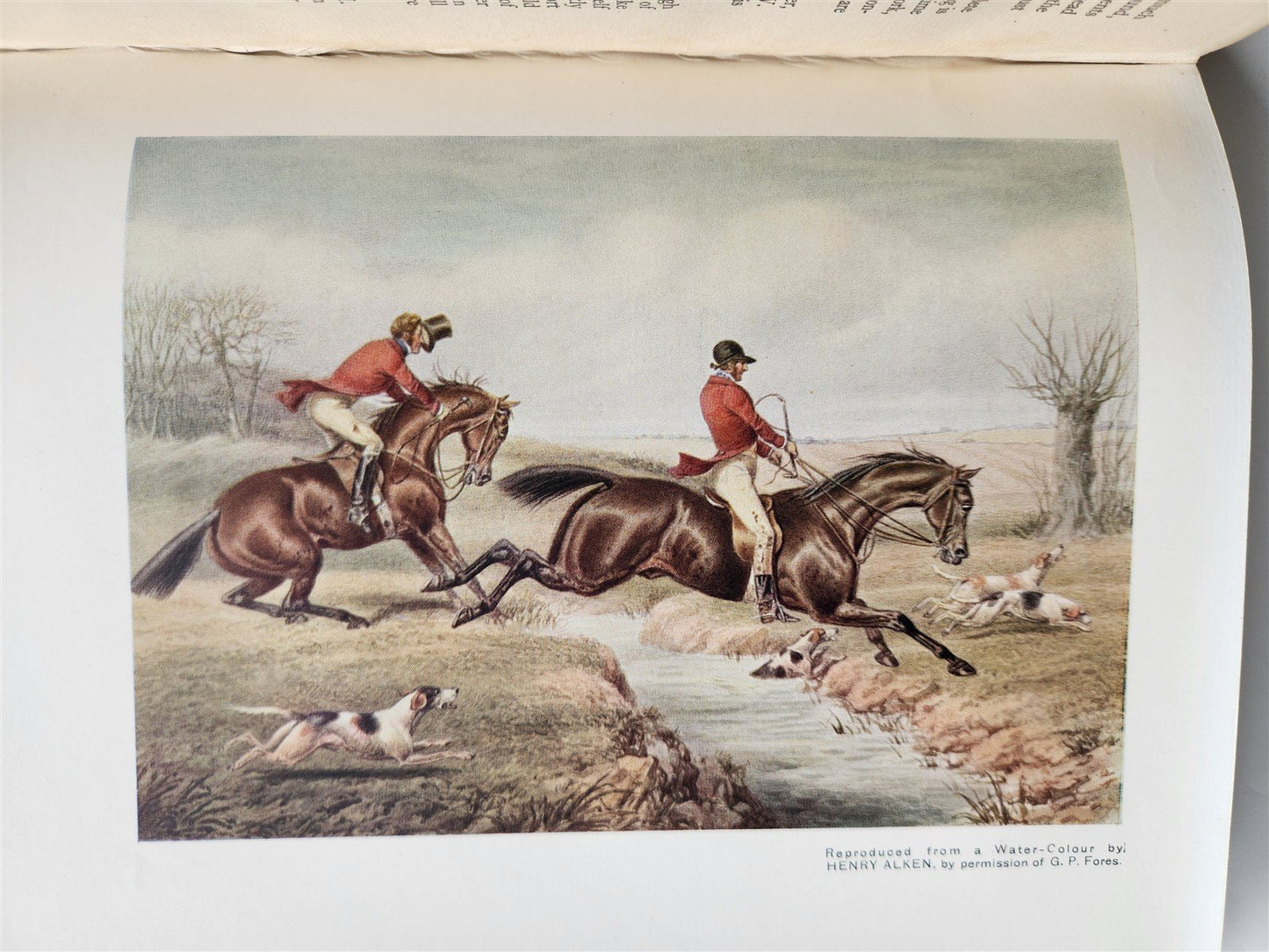 1922 BRITISH SPORTING ARTISTS antique ILLUSTRATED