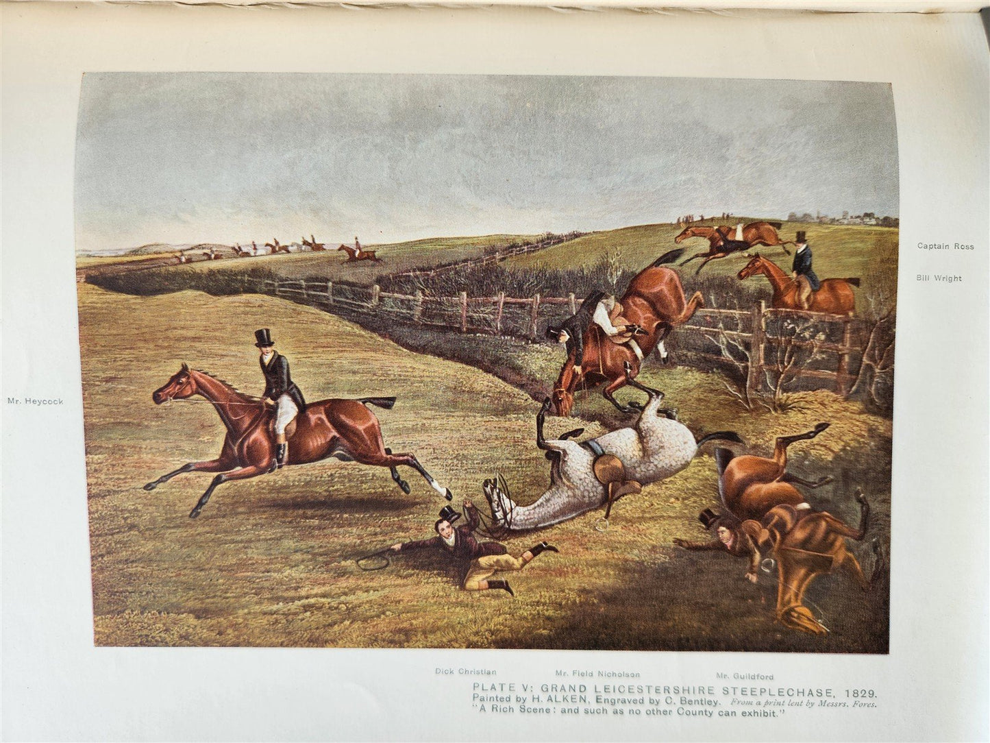 1922 BRITISH SPORTING ARTISTS antique ILLUSTRATED