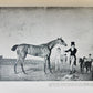 1922 BRITISH SPORTING ARTISTS antique ILLUSTRATED