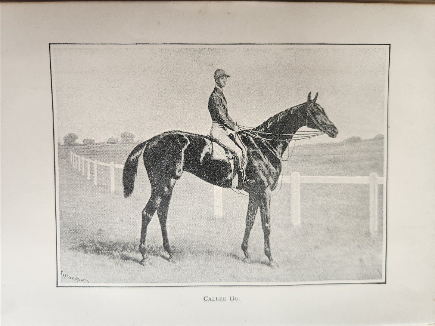 1889 IN THE NORTH COUNTREE ANNALS of HORSE HOUND & HERD antique ILLUSTRATED