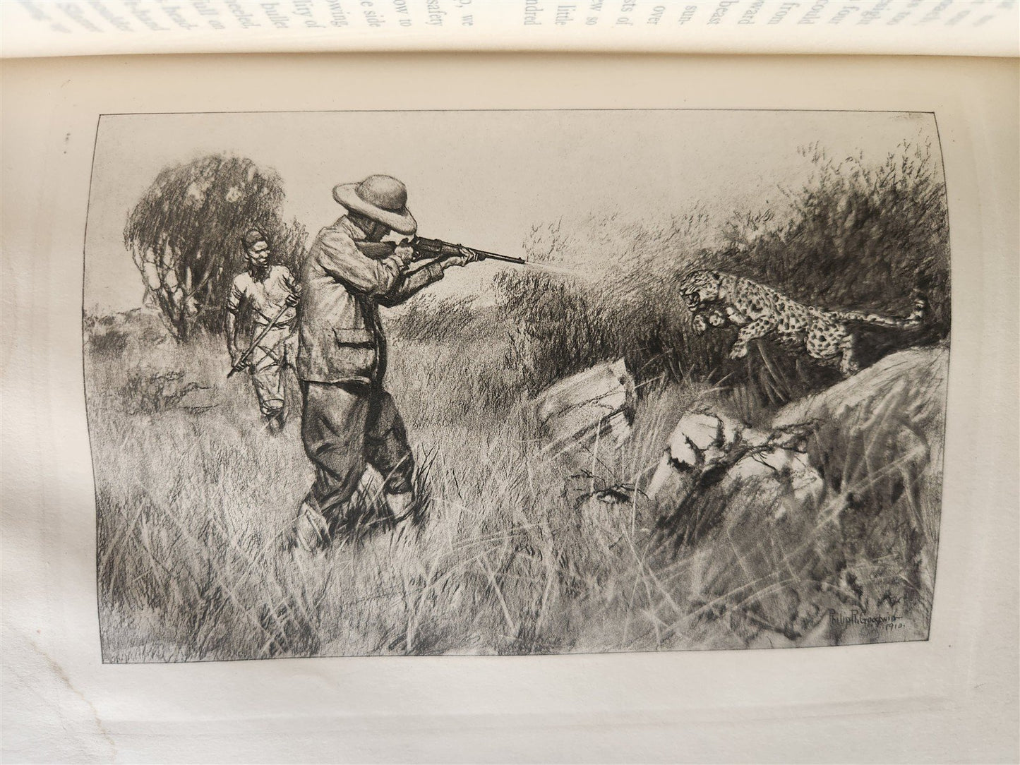 1910 AFRICAN GAME TRAILS by THEODORE ROOSEVELT antique ILLUSTRATED