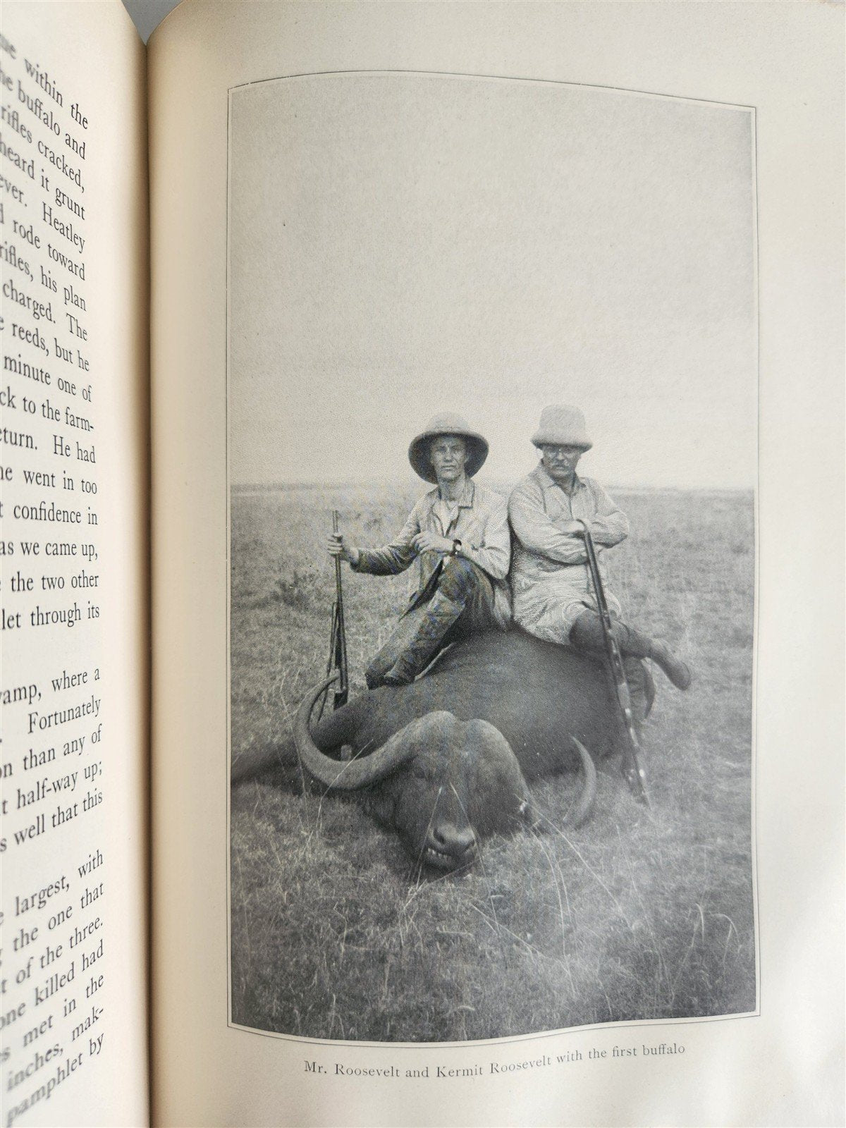 1910 AFRICAN GAME TRAILS by THEODORE ROOSEVELT antique ILLUSTRATED