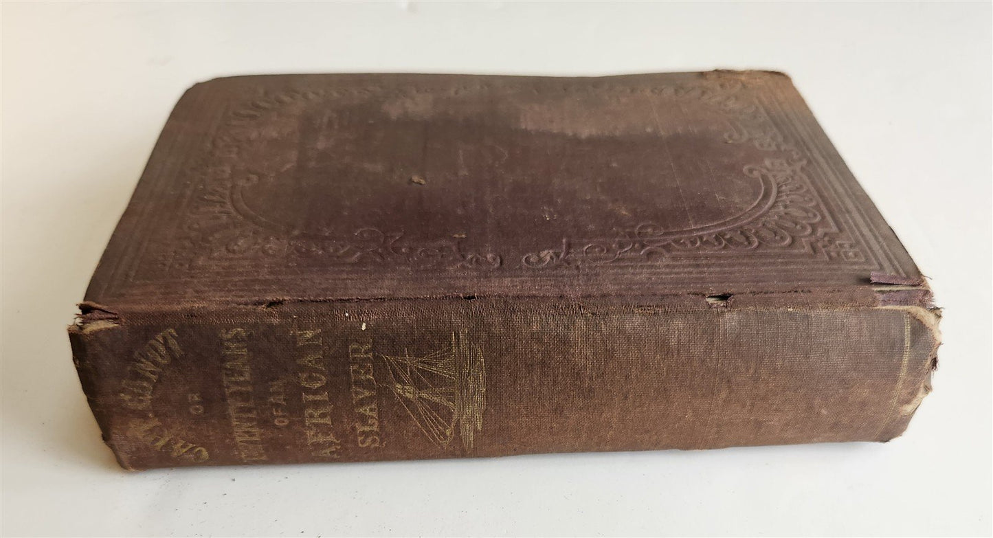 1854 CAPTAIN CANOT TWENTY YEARS of an AFRICAN SLAVER antique ILLUSTRATED 1st ed