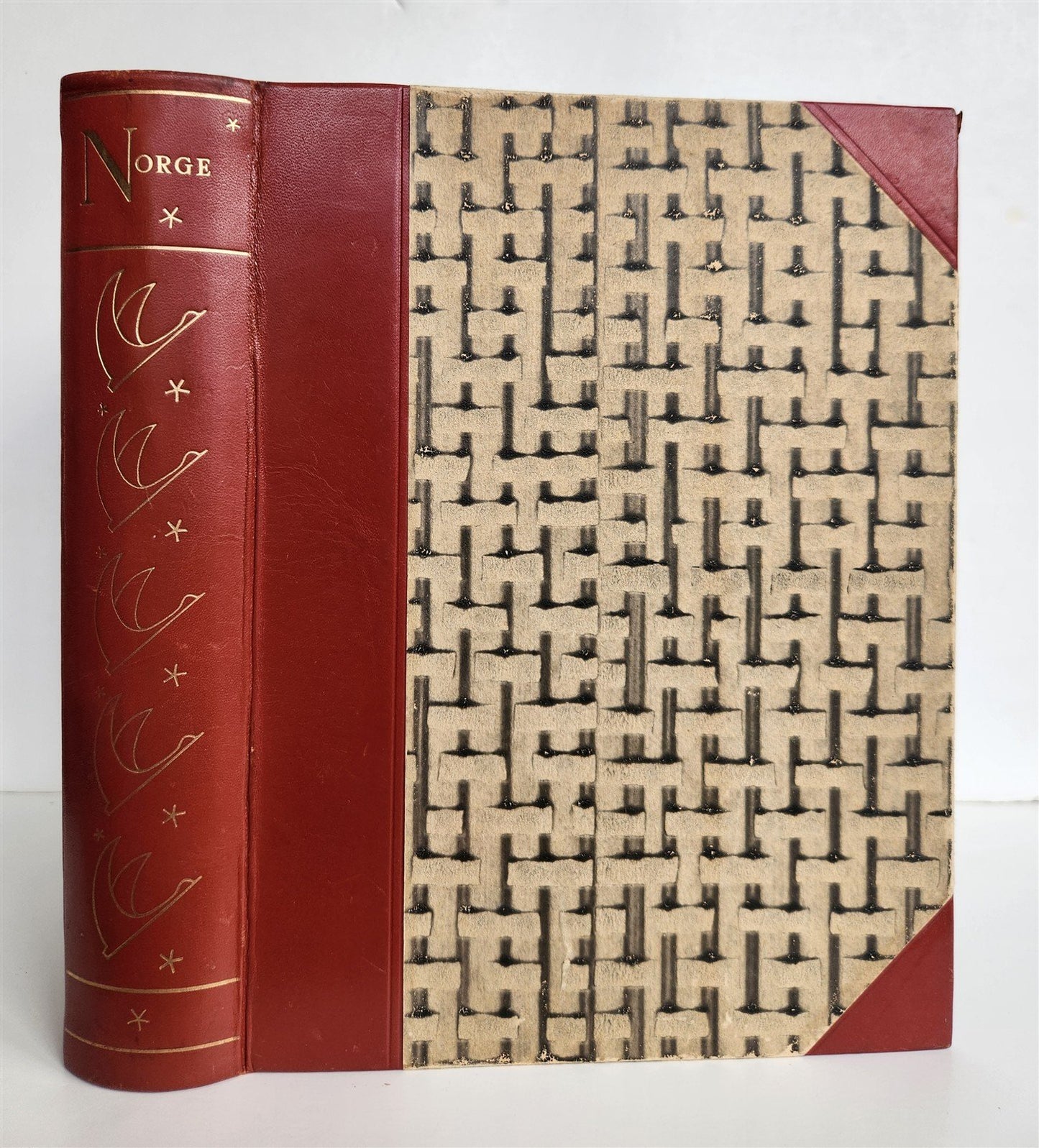 1940s NORWAY antique ILLUSTRATED