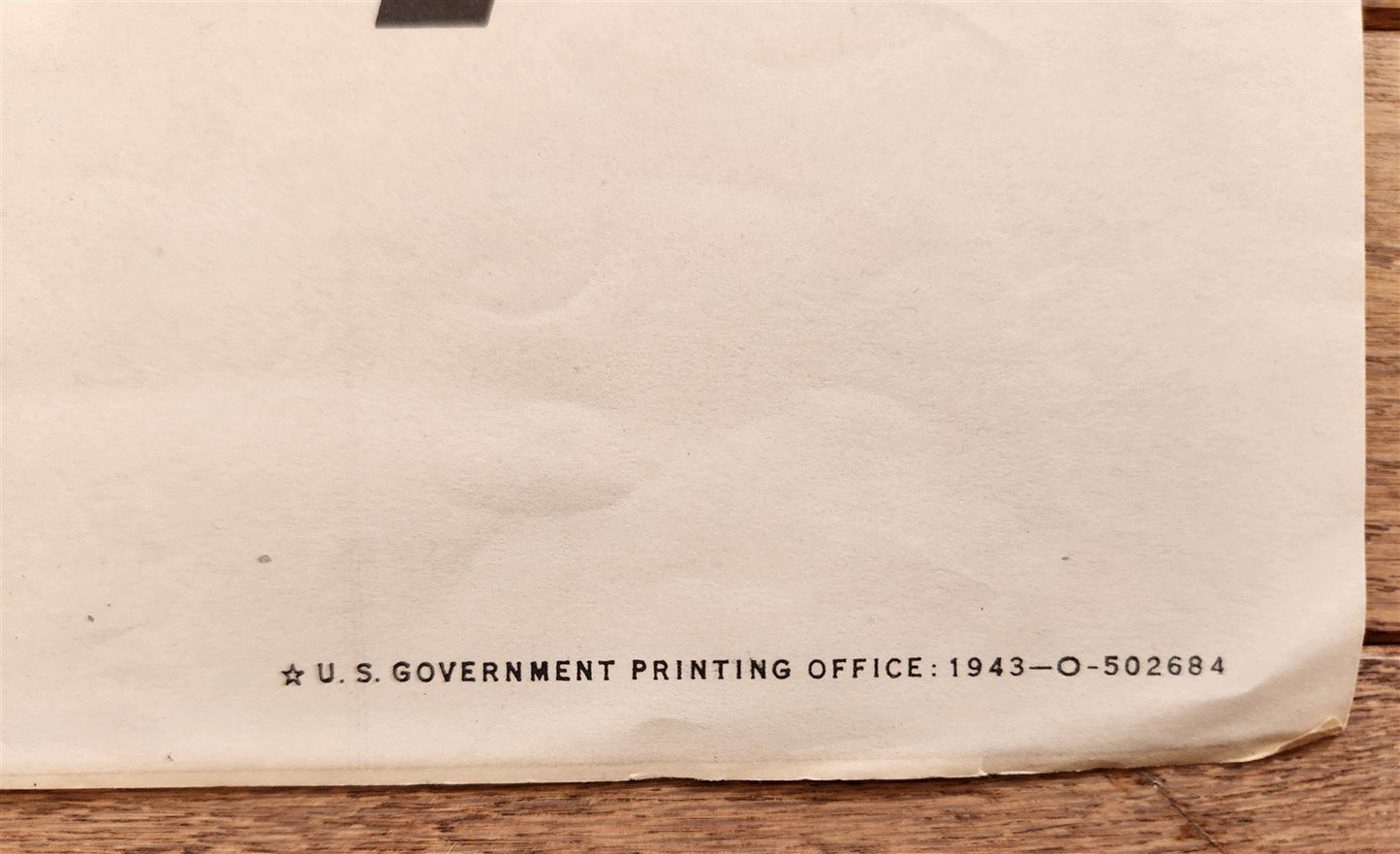 1943 PROPAGANDA POSTER AMERICANS WILL ALWAYS FIGHT FOR LIBERTY authentic 28x40"