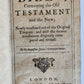 1684 BIBLE in ENGLISH antique VELLUM BOUND LONDON 17th CENTURY