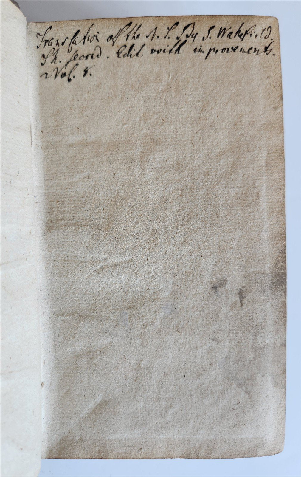 1684 BIBLE in ENGLISH antique VELLUM BOUND LONDON 17th CENTURY