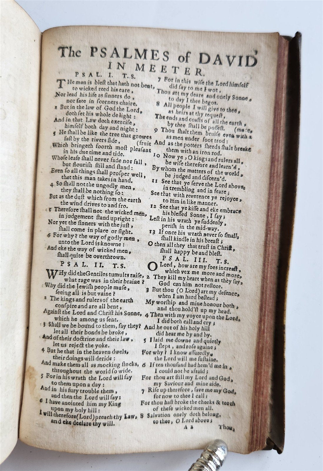 1684 BIBLE in ENGLISH antique VELLUM BOUND LONDON 17th CENTURY