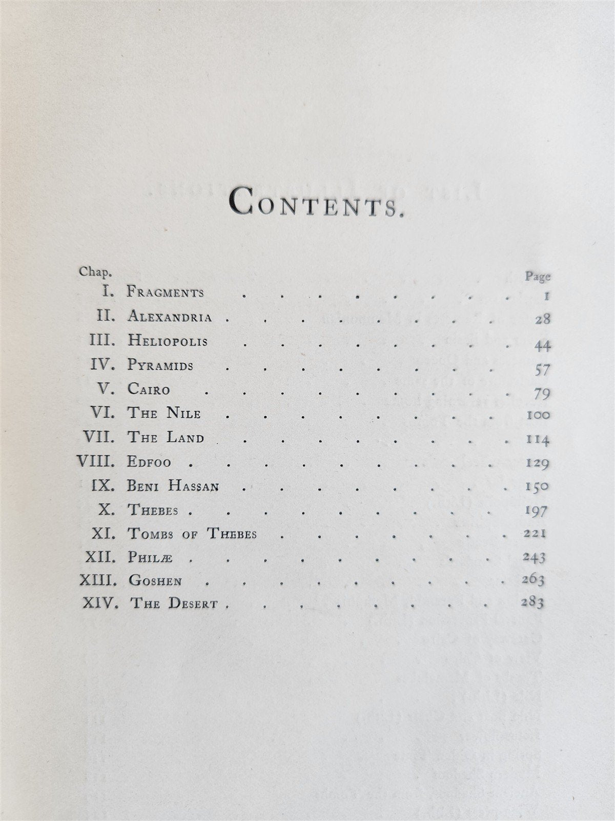 1864 DALETH or THE HOMESTEAD OF THE NATIONS EGYPT ILLUSTRATED by E.CLARK antique