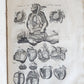 1646 ANATOMY ILLUSTRATED after VESALIUS antique FOLIO 17th CENTURY scarce