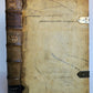 1746 CANON LAW antique PIGSKIN BOUND FOLIO