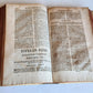 1746 CANON LAW antique PIGSKIN BOUND FOLIO