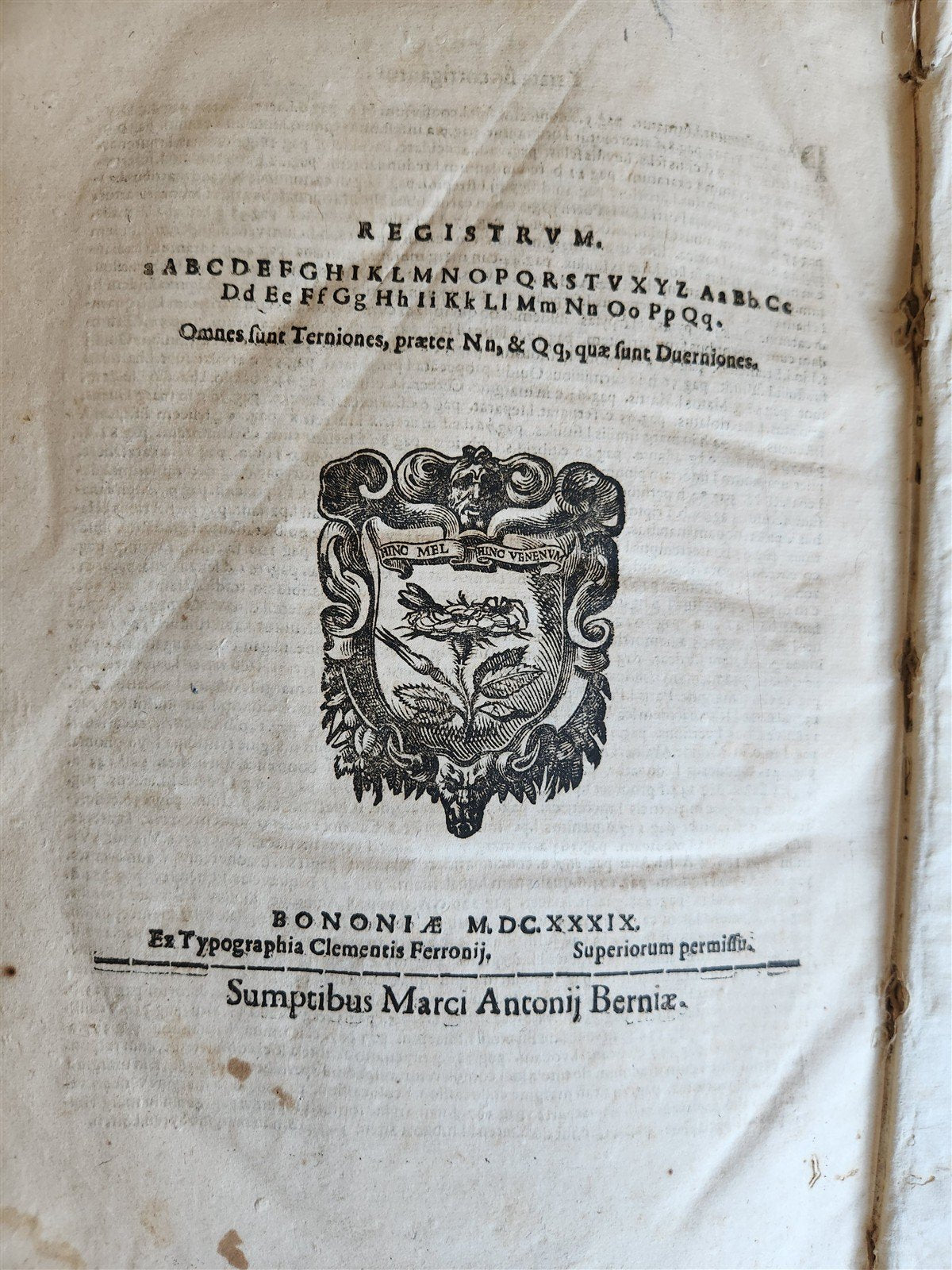 1639 ALDROVANDI TREATISE on DRAGONS & SNAKES antique ILLUSTRATED FOLIO