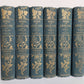 1896 WORKS OF EDGAR POE 6 VOLUMES SET antique ILLUSTRATED