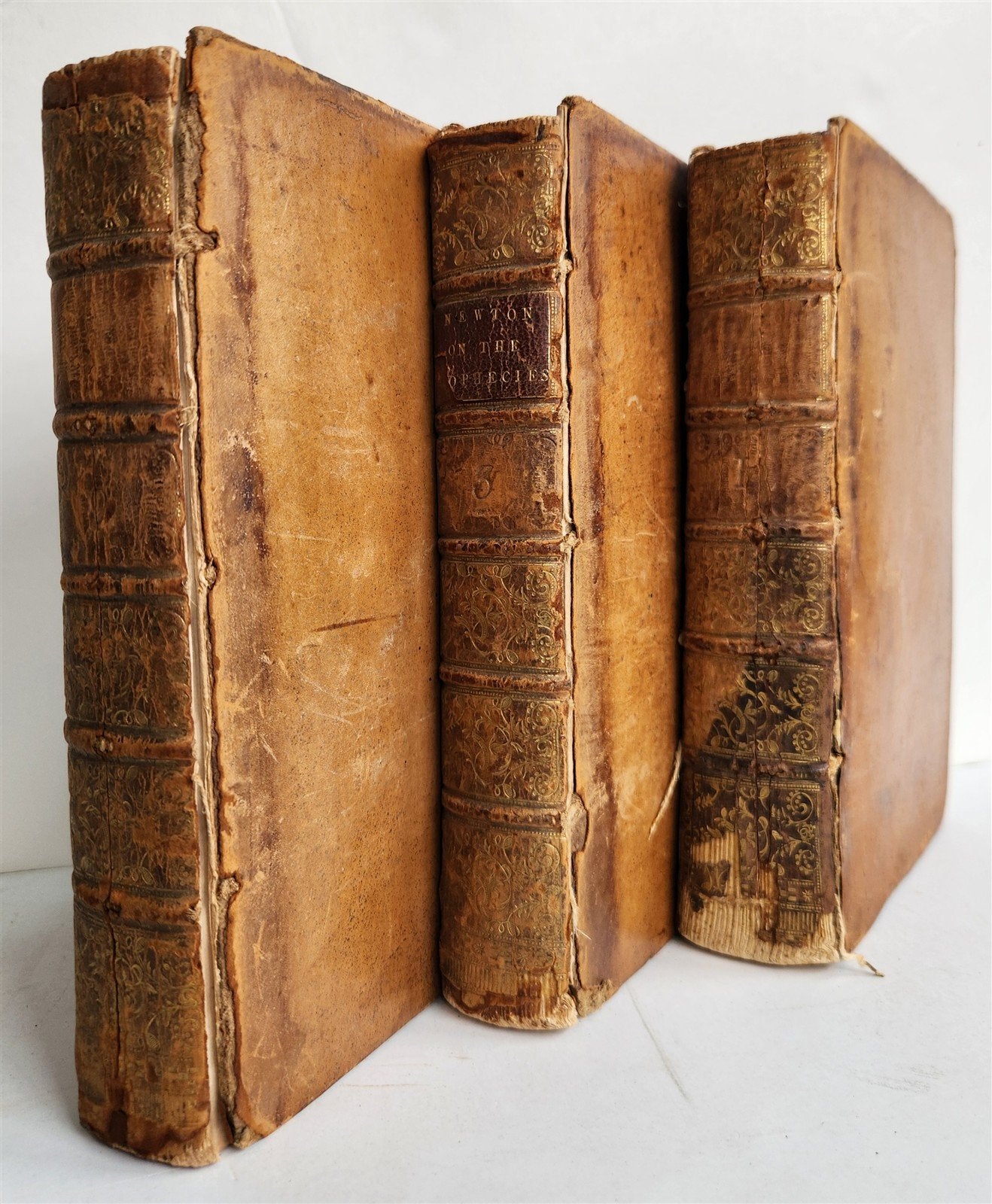 1771 THOMAS NEWTON Dissertations on the Prophecies 3 VOLUMES SET antique 18th C.