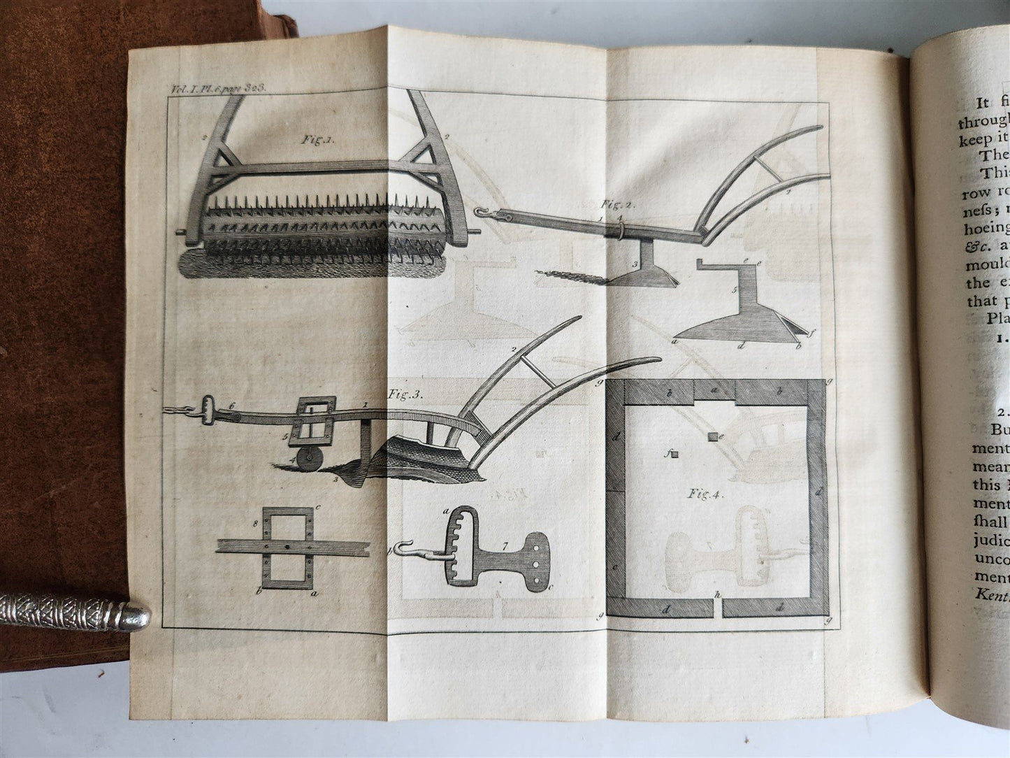 1770 SIX MONTH'S TOUR THROUGH NORTH OF ENGLAND 4 VOLUMES SET antique ILLUSTRATED