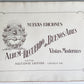 1900 ALBUM-RECUERDO de BUENOS AIRES antique PHOTO ILLUSTRATED FOLIO ALBUM