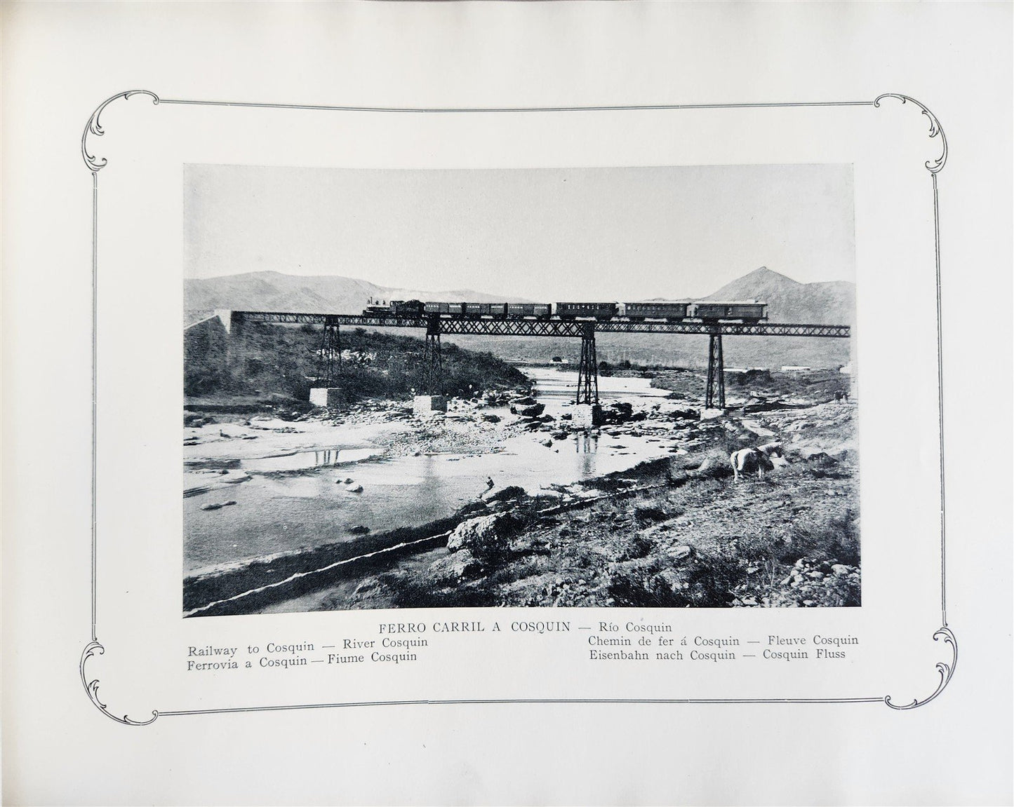 1900 ALBUM-RECUERDO de BUENOS AIRES antique PHOTO ILLUSTRATED FOLIO ALBUM