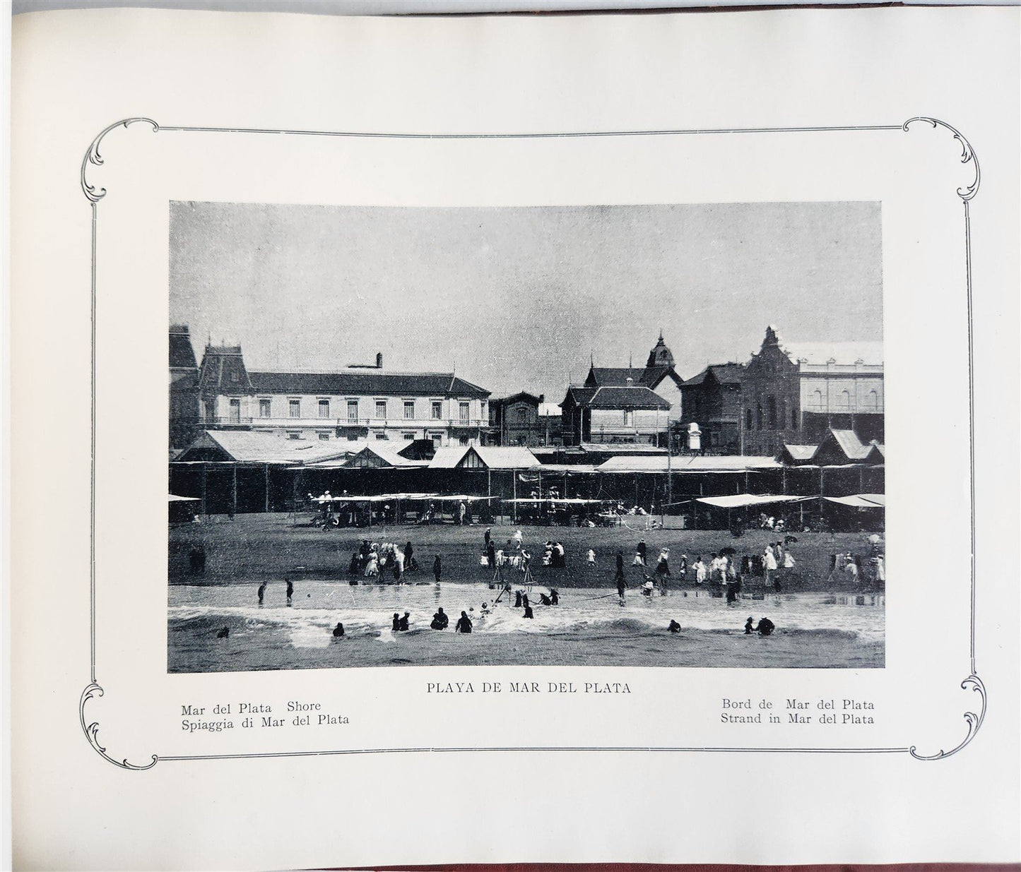 1900 ALBUM-RECUERDO de BUENOS AIRES antique PHOTO ILLUSTRATED FOLIO ALBUM