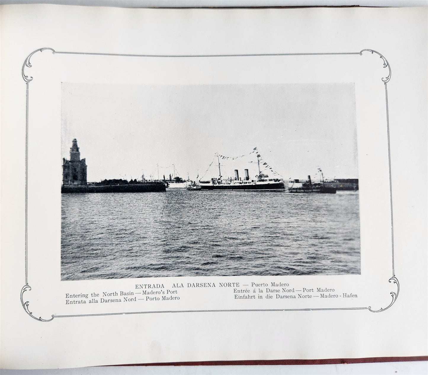 1900 ALBUM-RECUERDO de BUENOS AIRES antique PHOTO ILLUSTRATED FOLIO ALBUM