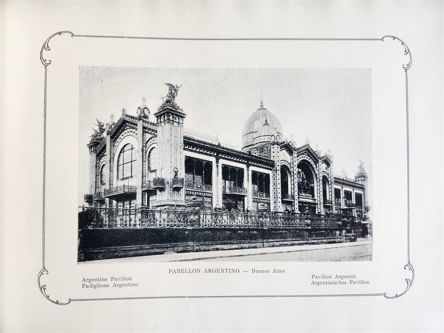 1900 ALBUM-RECUERDO de BUENOS AIRES antique PHOTO ILLUSTRATED FOLIO ALBUM