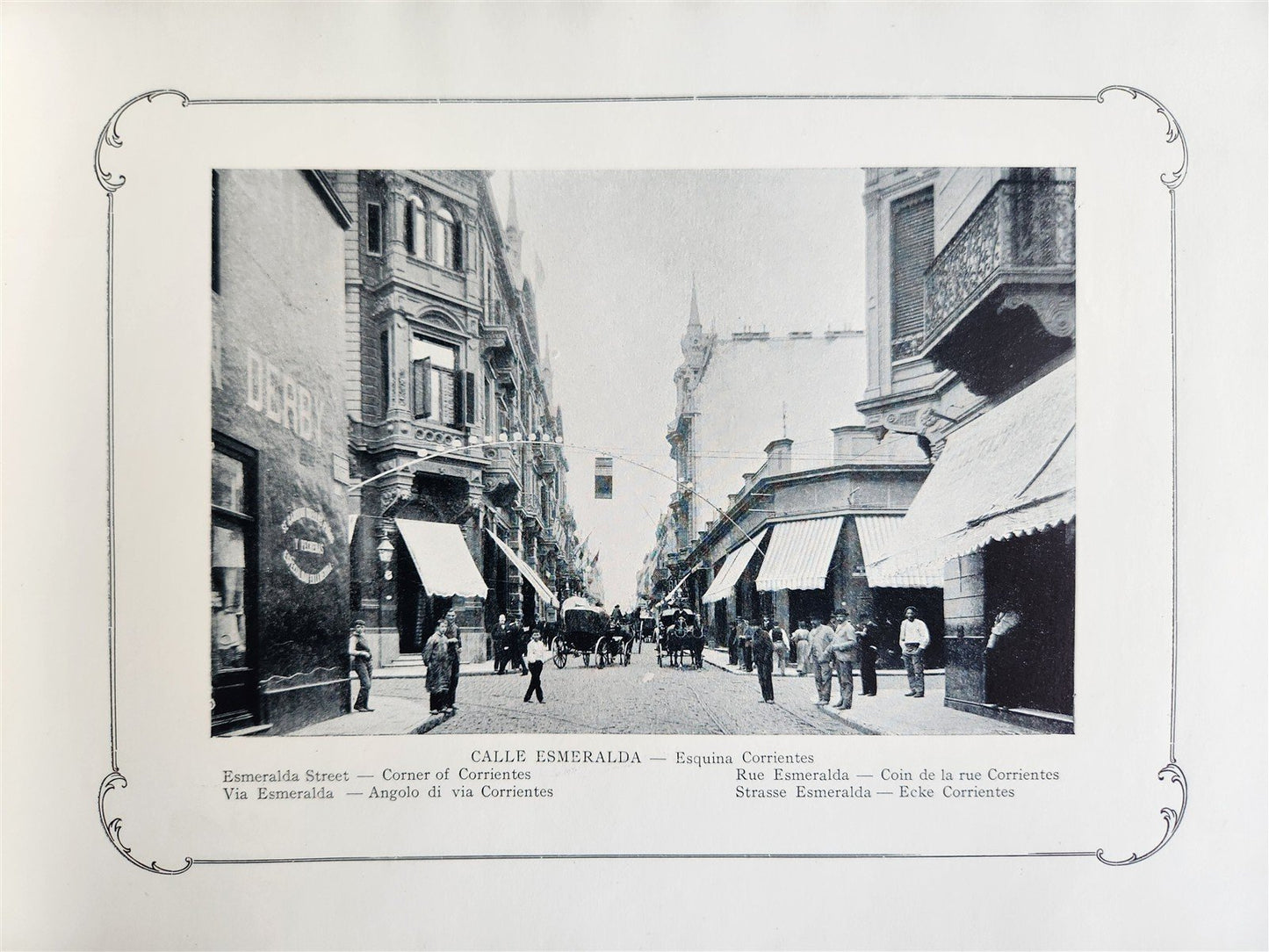 1900 ALBUM-RECUERDO de BUENOS AIRES antique PHOTO ILLUSTRATED FOLIO ALBUM