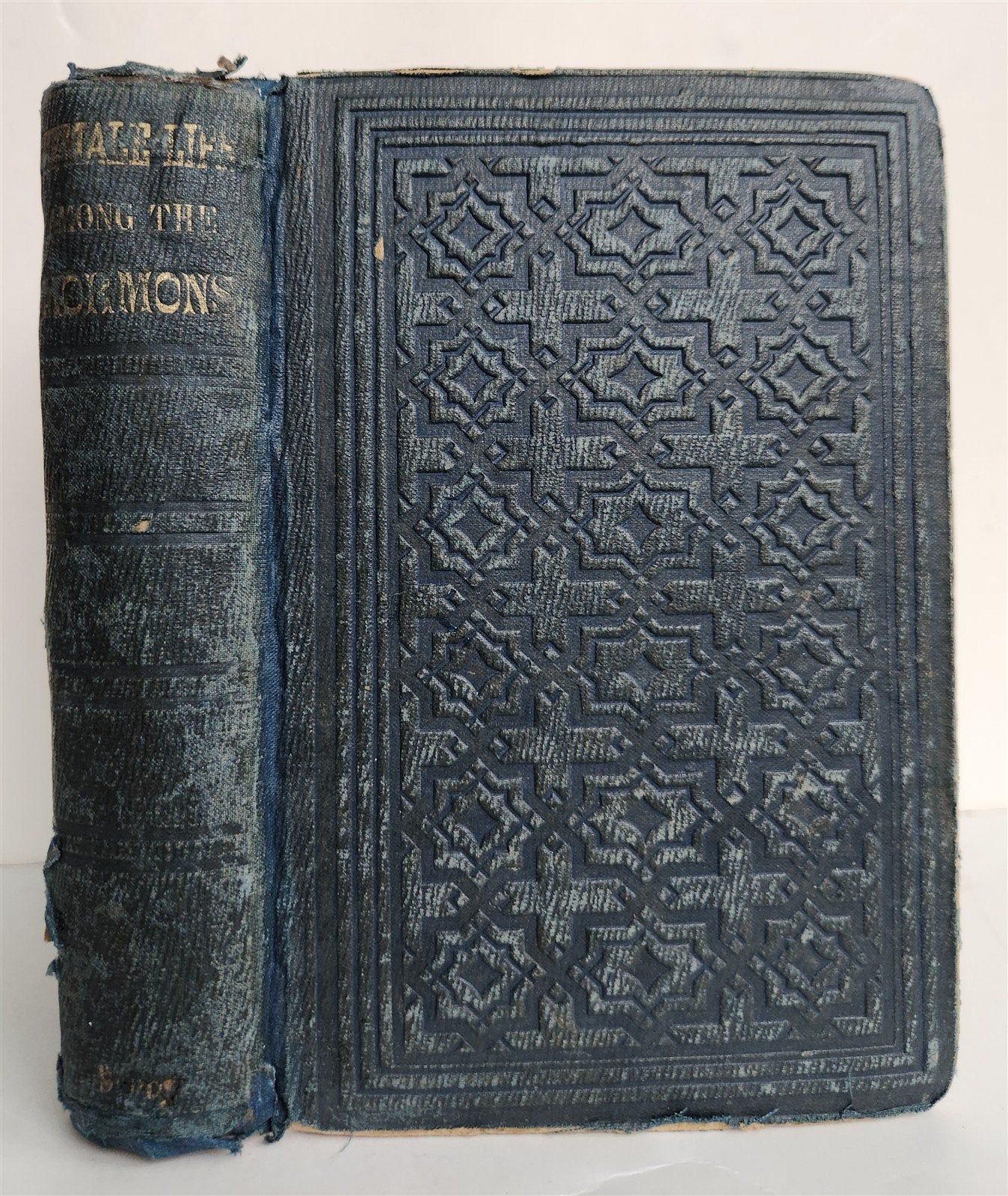 1856 FEMALE LIFE AMONG THE MORMONS in ENGLISH antique AMERICANA