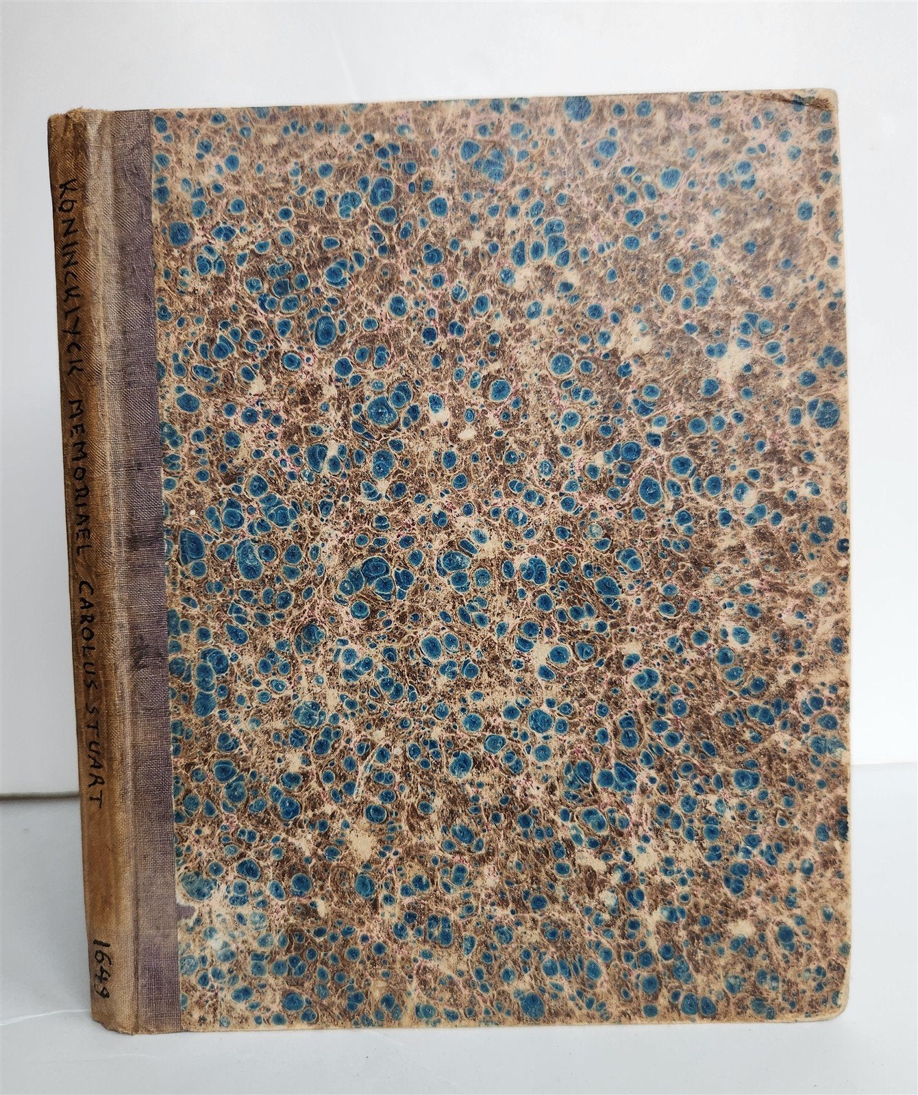 1649 Eikon Basilike Konincklick Memoriael Carolus Stuart antique in DUTCH