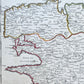 1751 MAP of BRETAGNE FRANCE antique