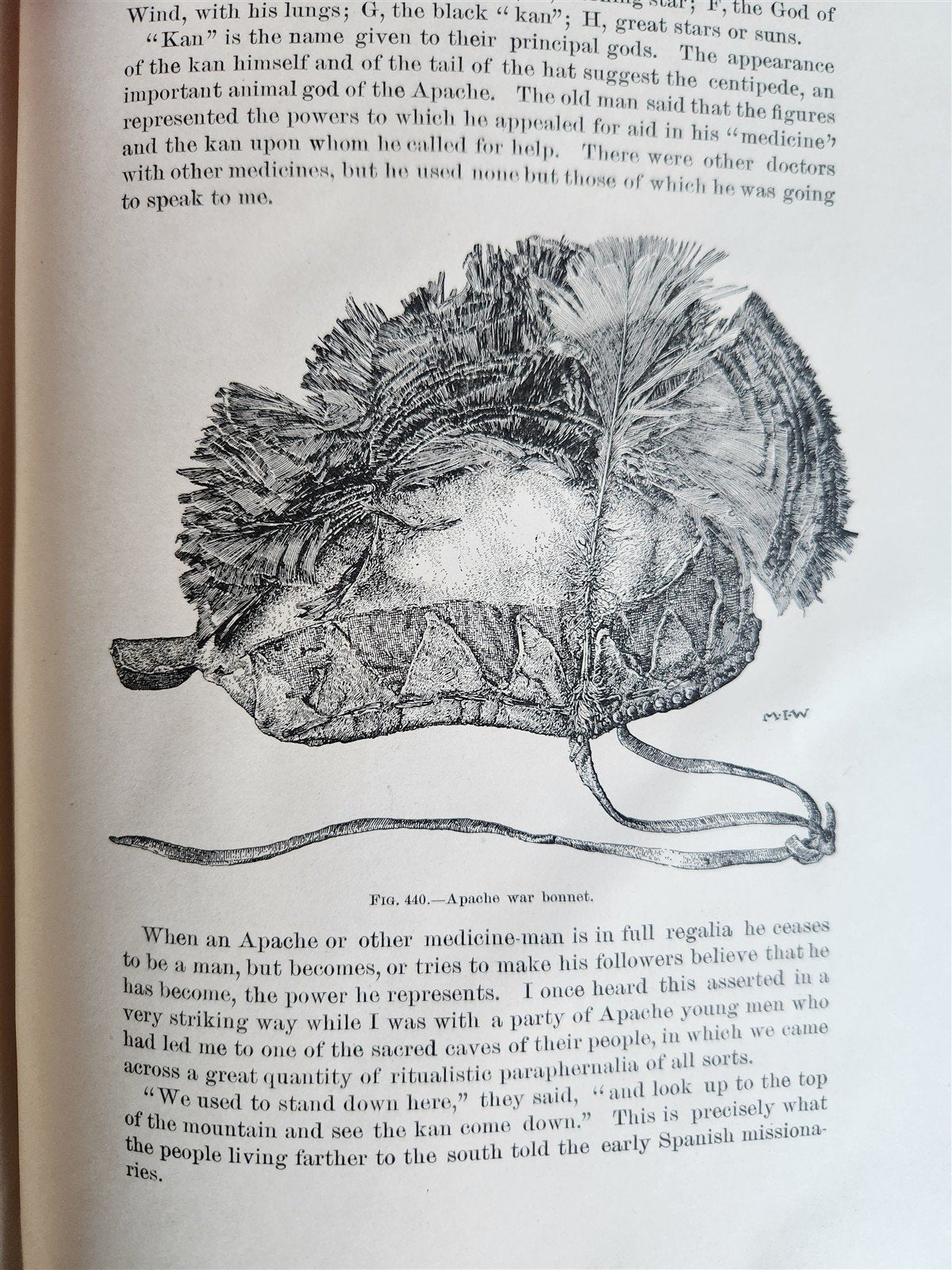 1887-1888 REPORT of AMERICAN BUREAU of ETHNOLOGY by J.POWELL antique ILLUSTRATED