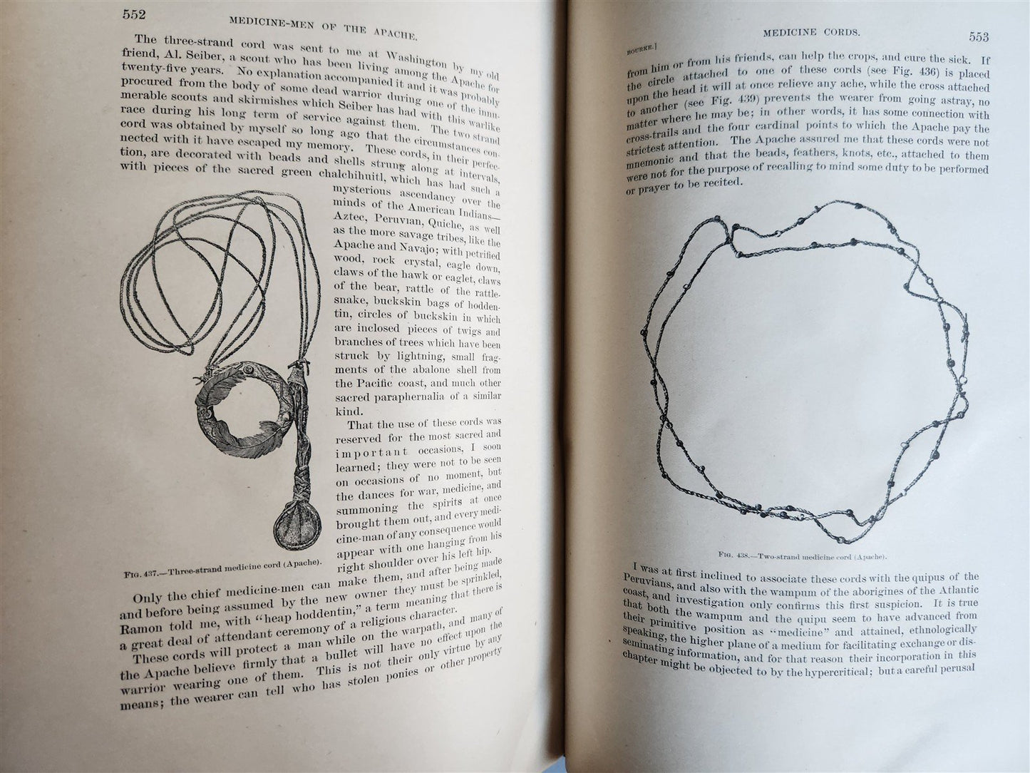 1887-1888 REPORT of AMERICAN BUREAU of ETHNOLOGY by J.POWELL antique ILLUSTRATED